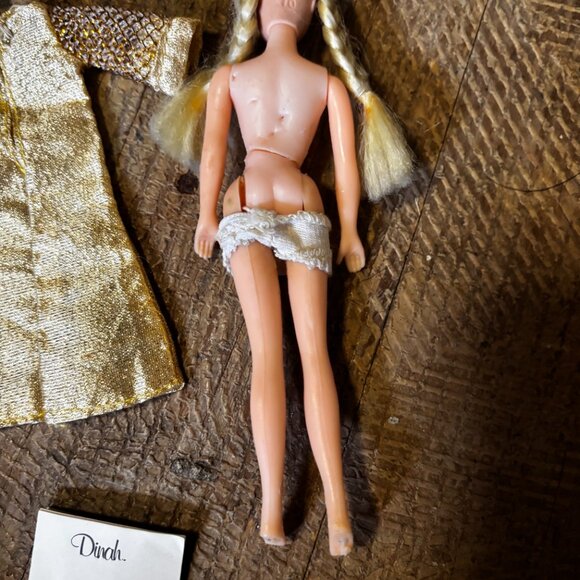 Topper Dawn doll Model Agency Dinah pigtails wearing Glimmer Glamour - Picture 5 of 6